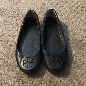 Tori Burch Black Ballet Flat